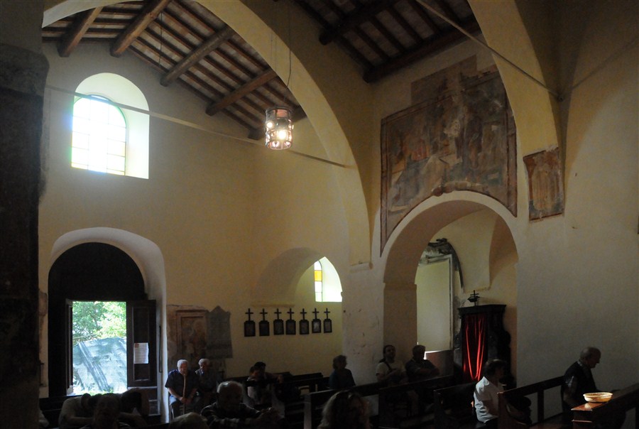 chiesa di san marone di volperino - interno