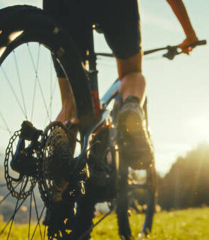 mountain biking