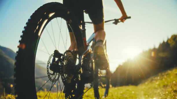 mountain biking